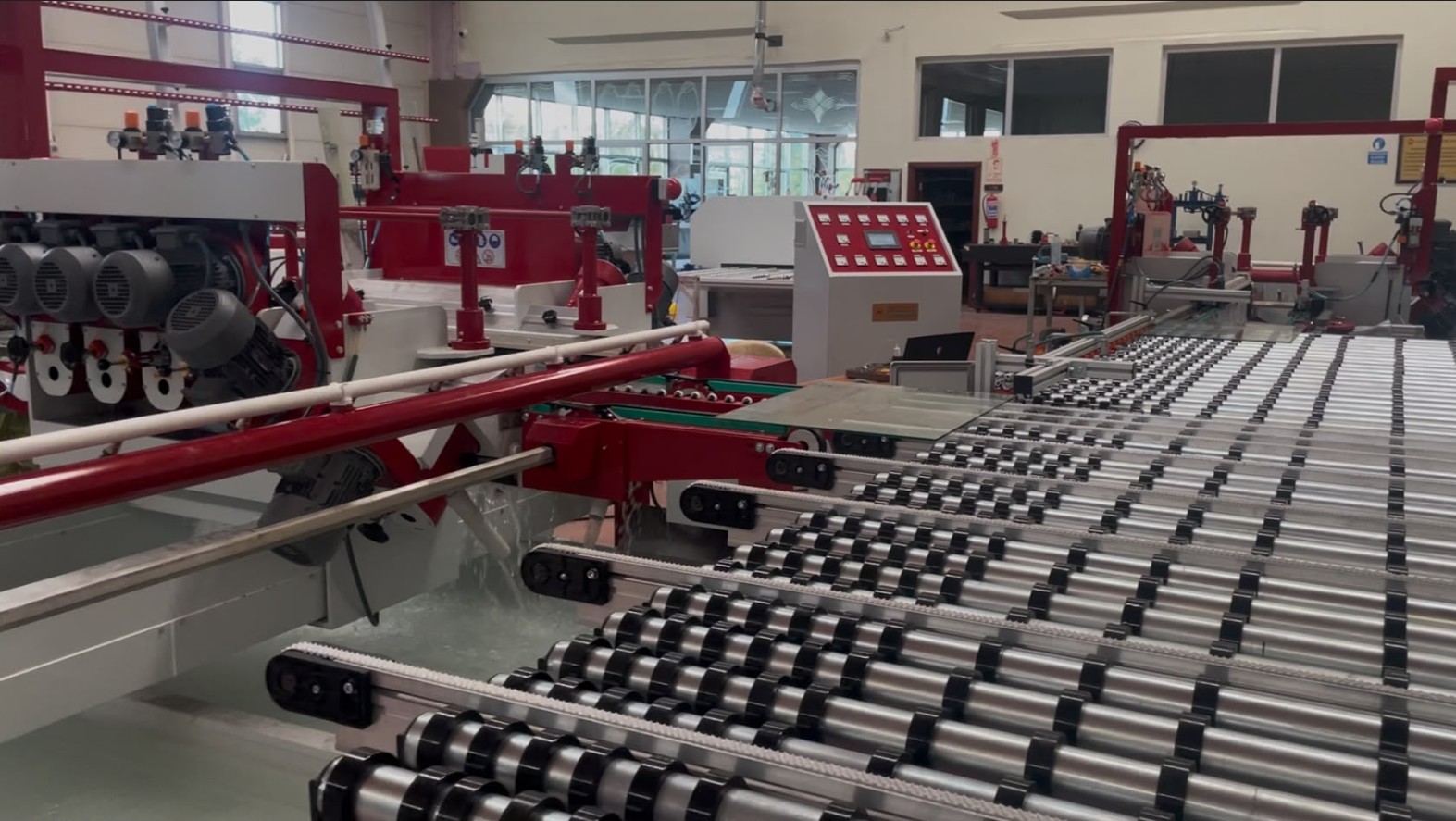 Double-Sided Horizontal Flat Edging Line – photo 1